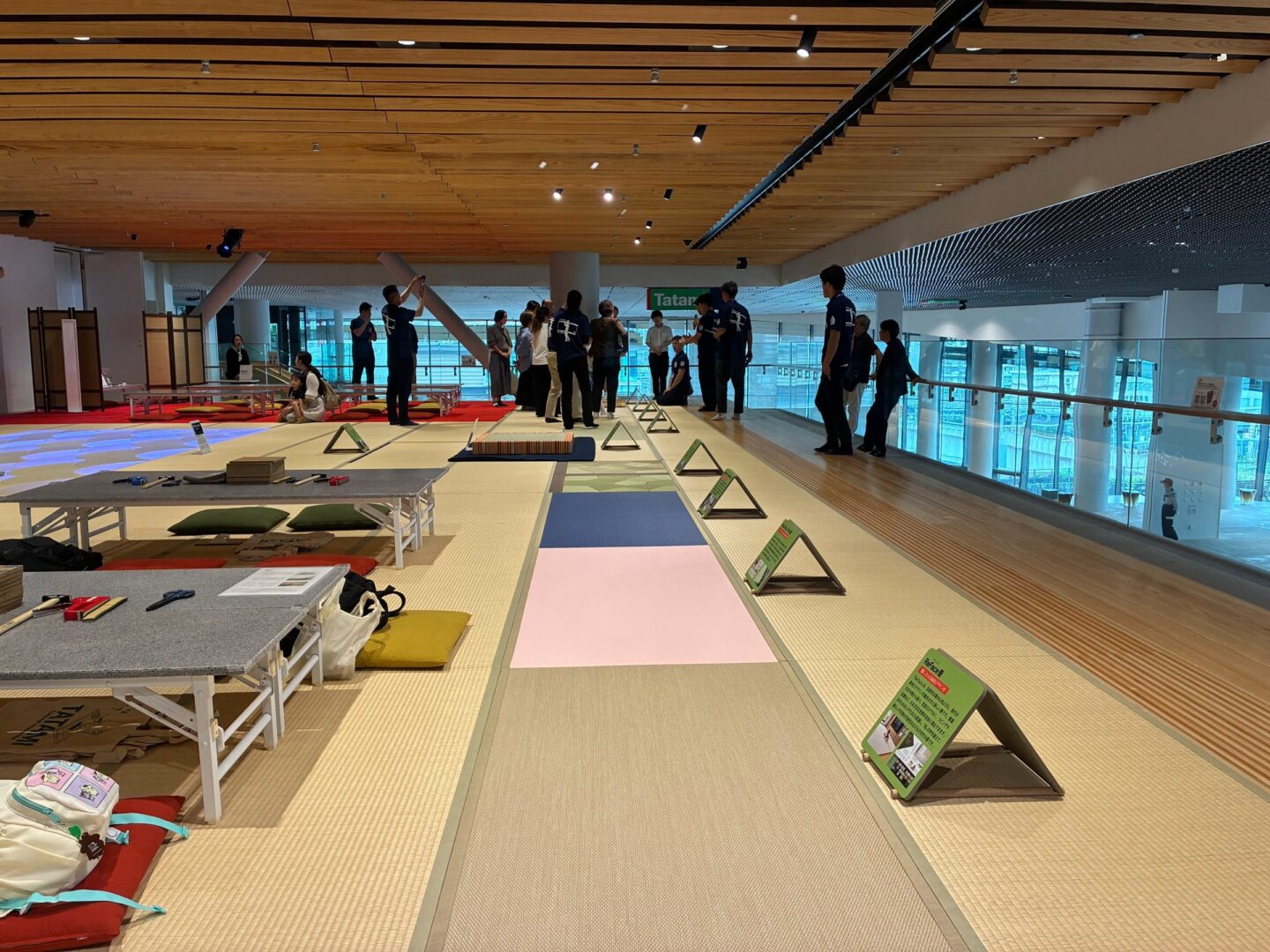 畳のひろがり展 展示の様子